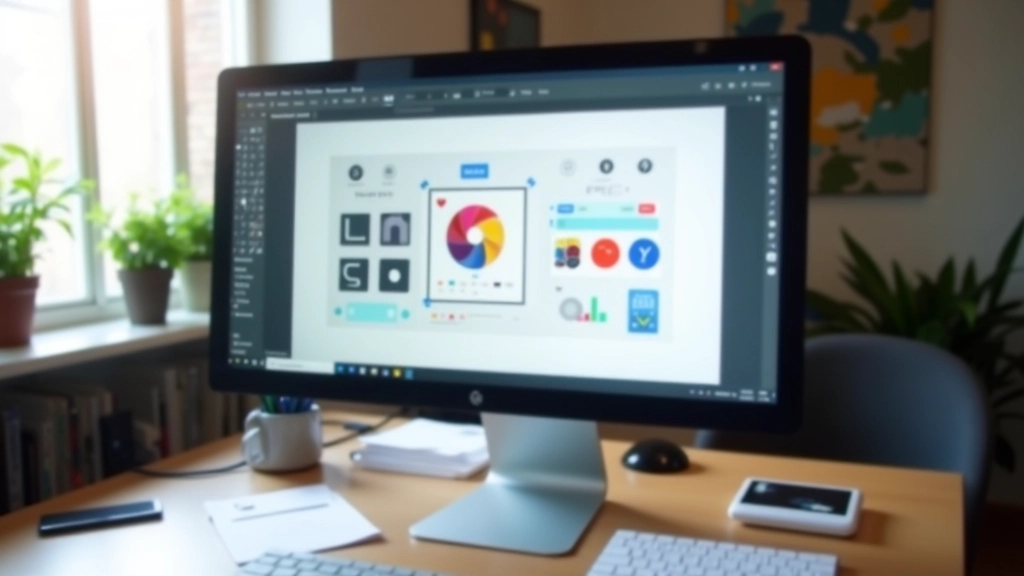 Bezmaksas dizaina programmu logotipi Inkscape un GIMP, ar krāsainiem dizaina elementiem fona pamatne
